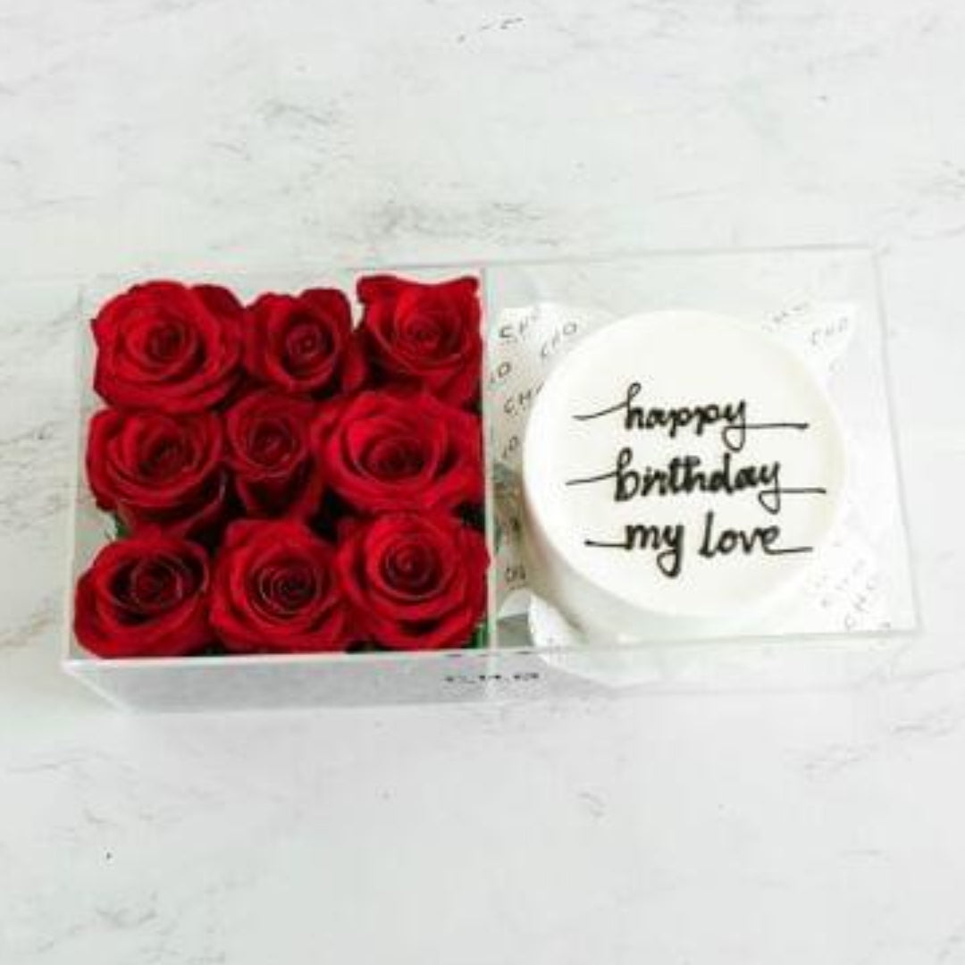 Cake With Flowers 1008