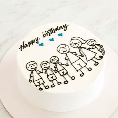 Single Mini Cake 1009