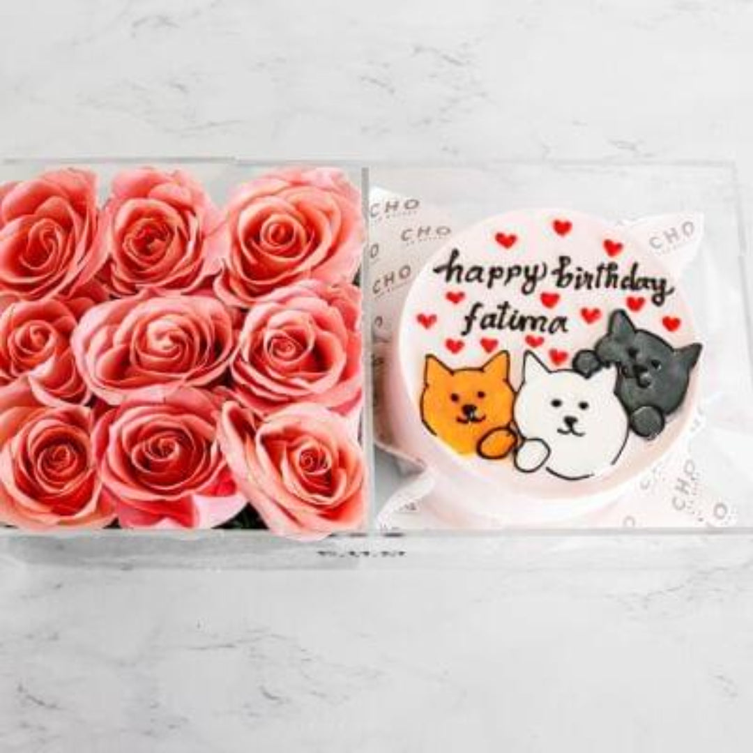 Cake With Flowers 1007