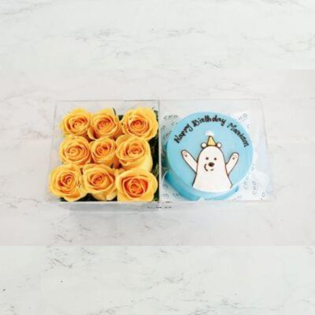 Cake With Flowers 1009