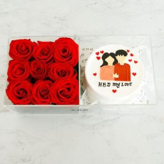 Cake With Flowers 1011