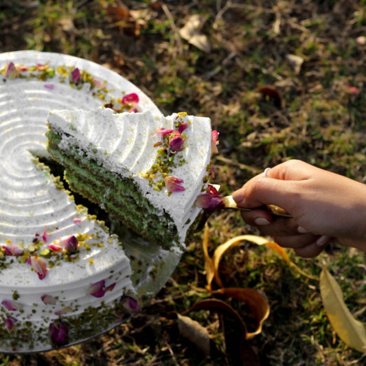 Pistachio Cream Cake