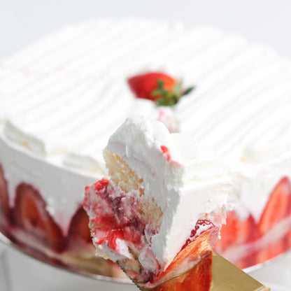 Strawberry Cloud Cake