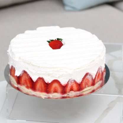 Strawberry Cloud Cake